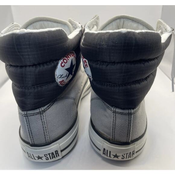 CONVERSE CHUCK TAYLOR CT PADD COLL HI Top GREY WHITE MENS 9.5 WOMENS 11.5 RARE - Picture 4 of 12